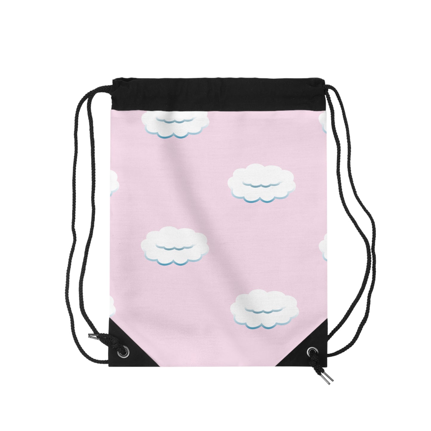 TPink Unicorn Premium Drawstring Bag, Nothing Stands Between A Girl And Her Unicorn