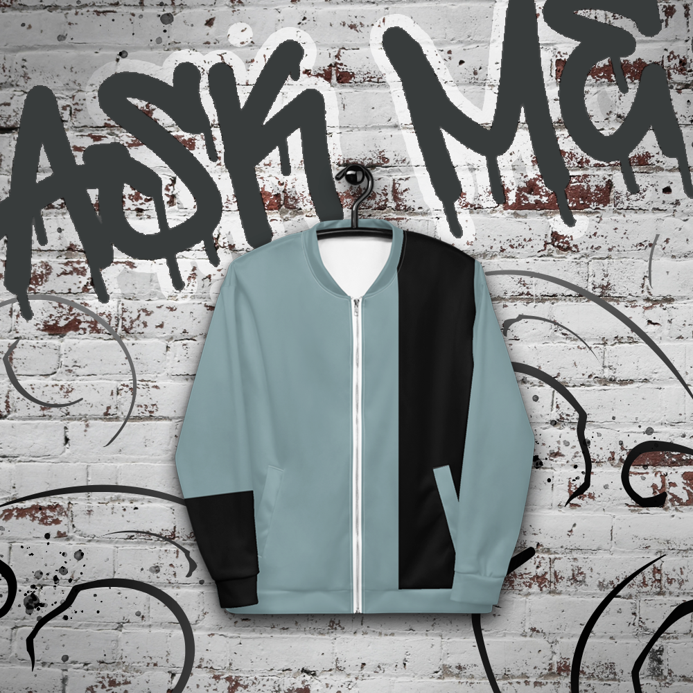 Ask Me Unisex Bomber Jacket