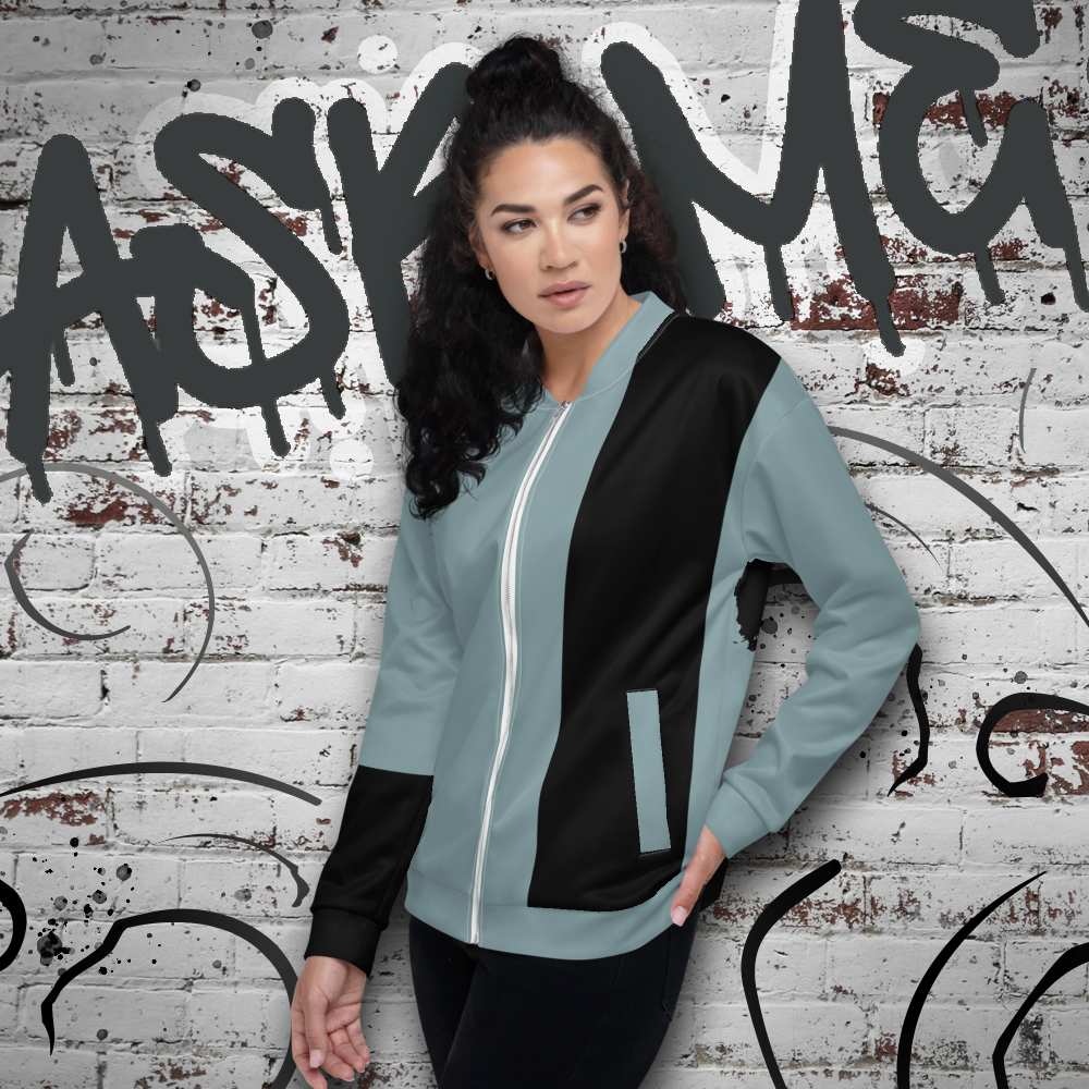 Ask Me Unisex Bomber Jacket