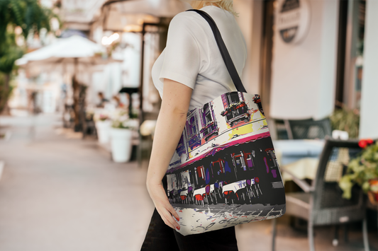 Tote Bag of Venice Italy Café